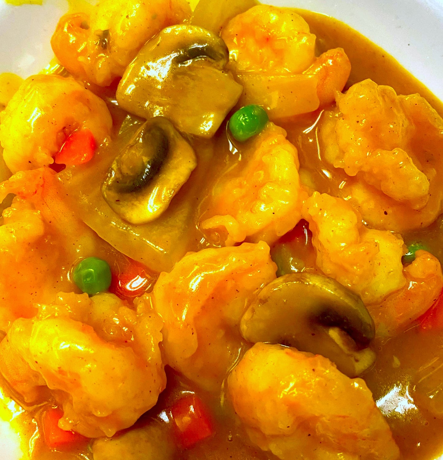 Lunch - Curry Shrimp*+