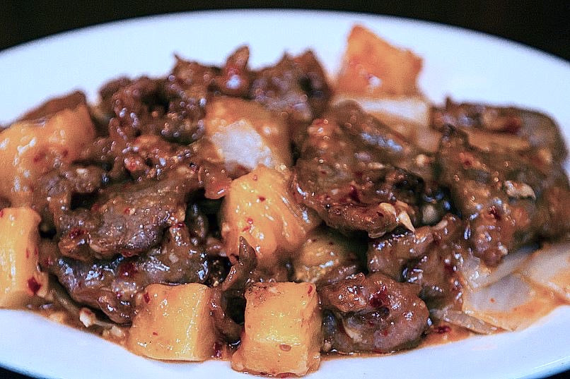 Pineapple Beef*