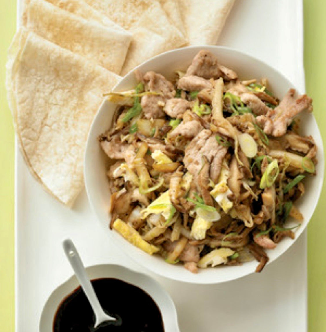 Lunch - Mu Shu Vegetables