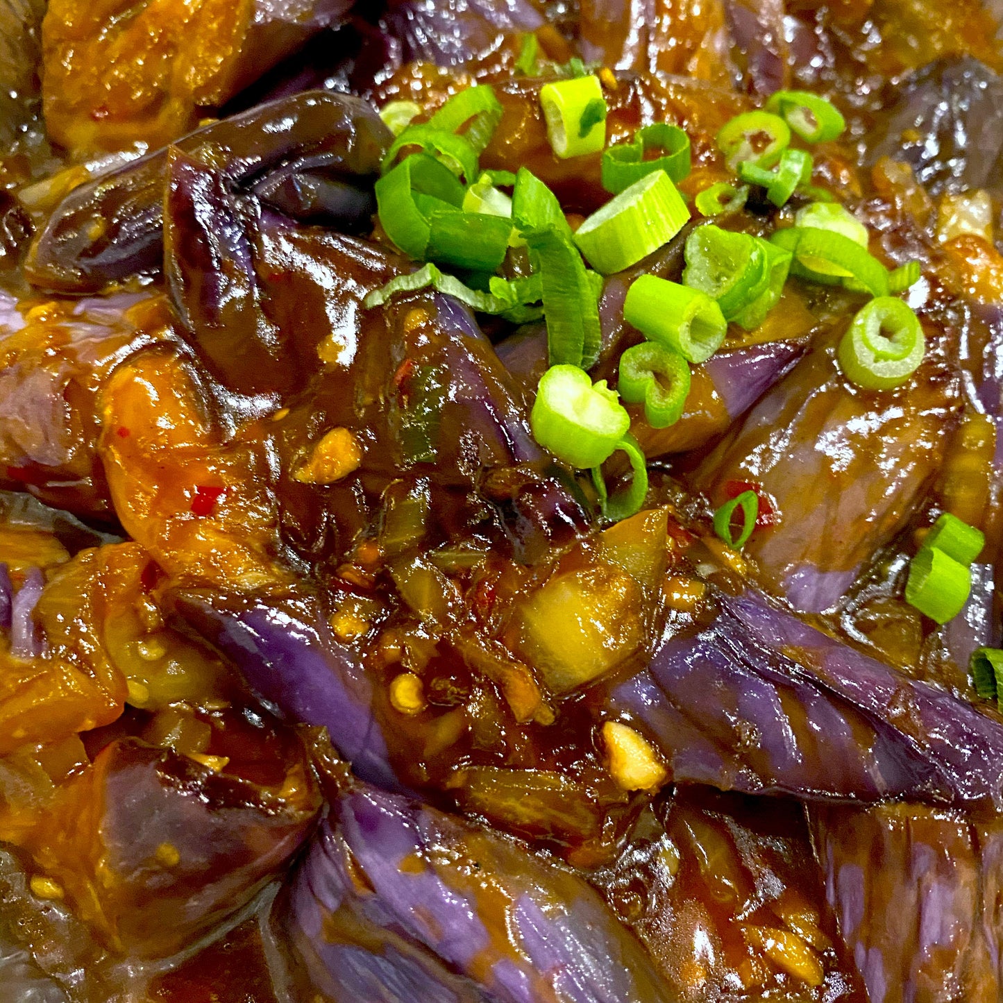 Lunch - Garlic Eggplant