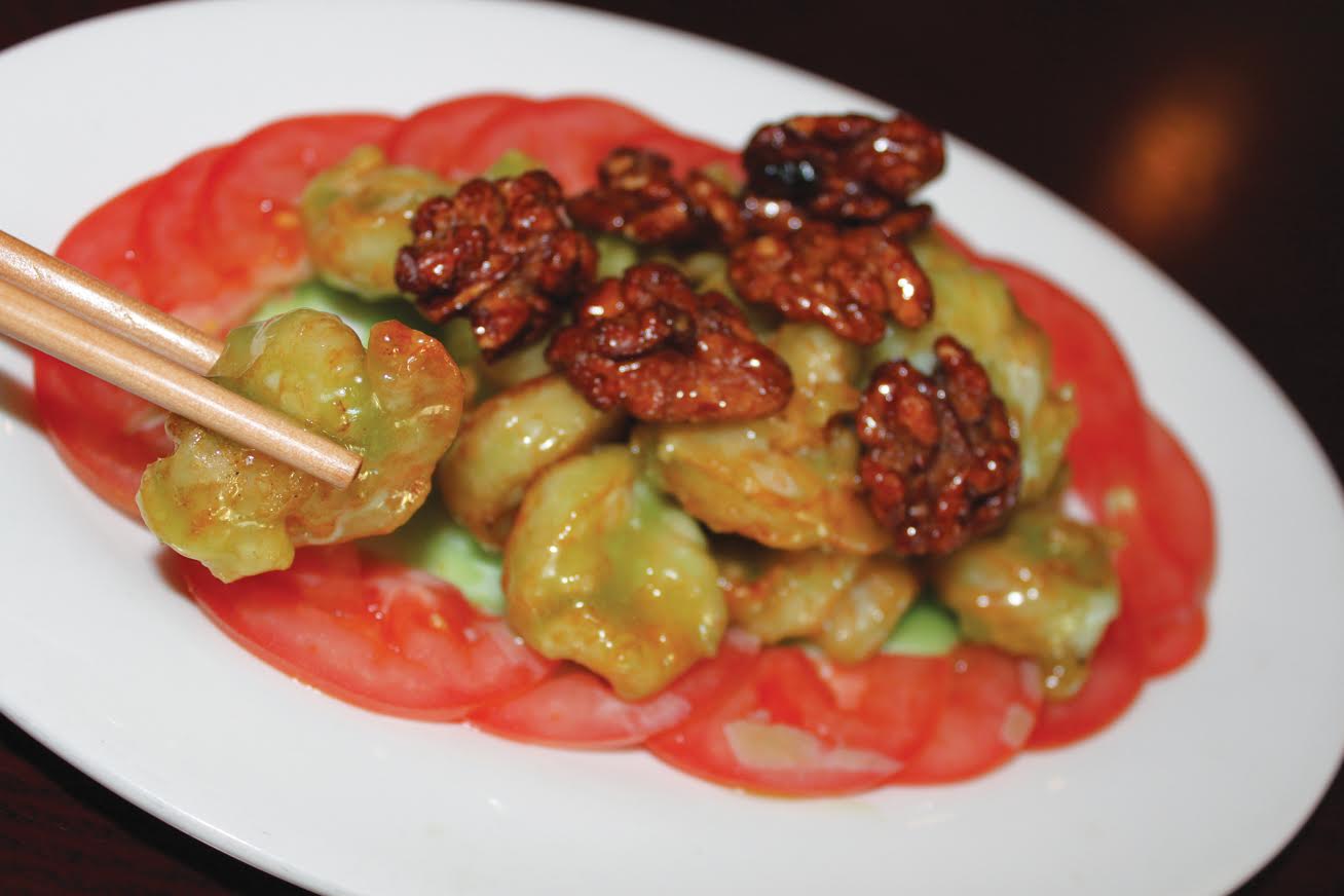 Lunch - Walnut Shrimp*+