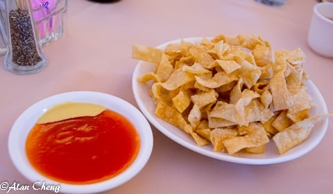 Crispy Wonton Strips