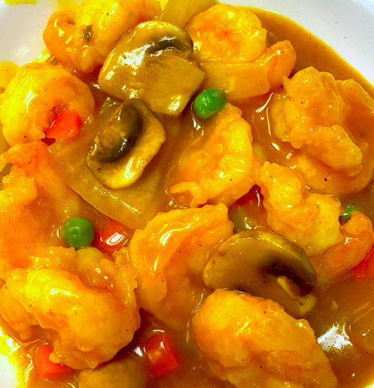 Lunch - Curry Shrimp*+