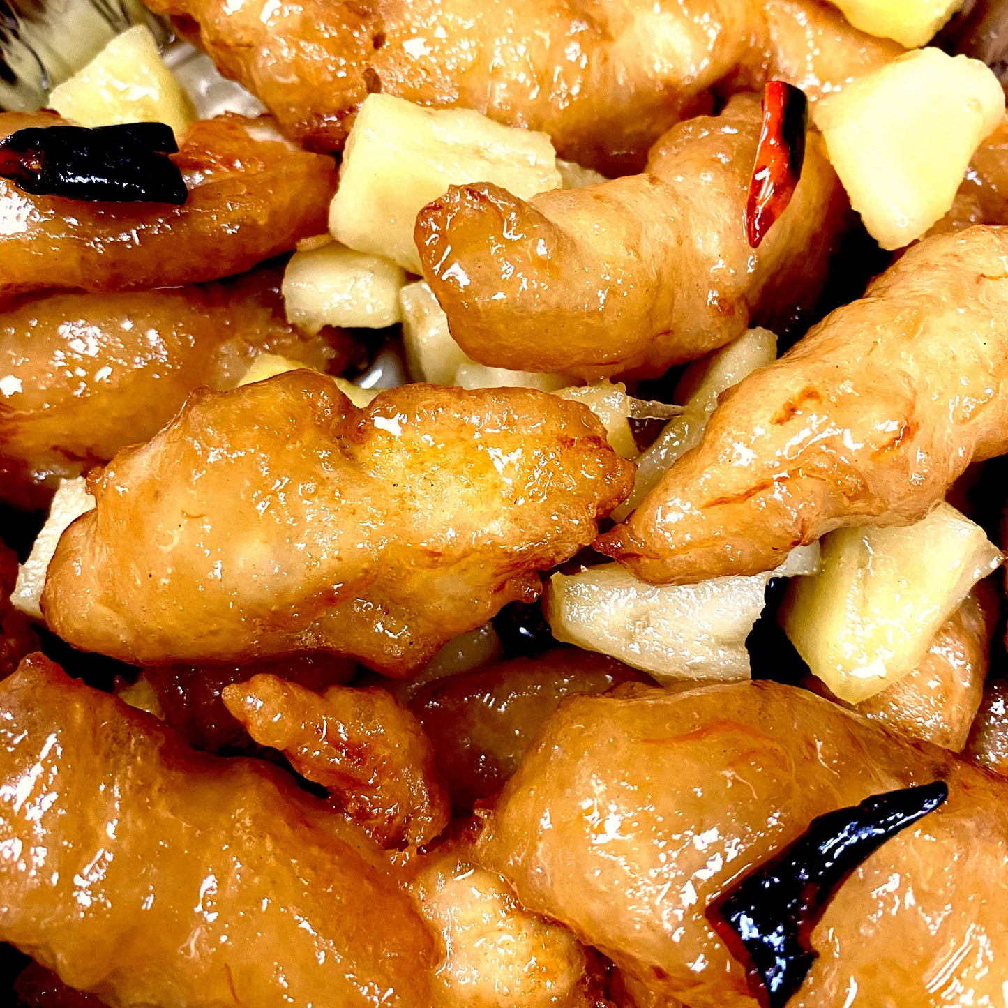 Lunch - Crispy Honey Chicken*